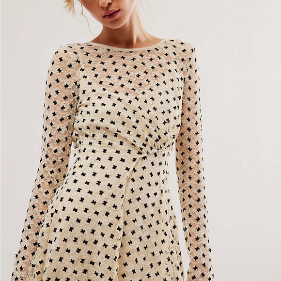 Free People Dresses & Skirts - Free People Sheer Delight Dress